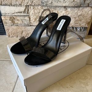 Steve Madden Camille Smoke Clear shoes